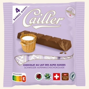 Cailler Milk Chocolate Bar 4x35g