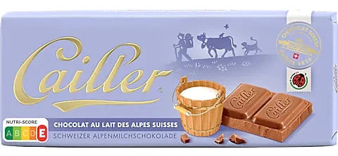 Cailler · Chocolate bars · milk chocolate 100g